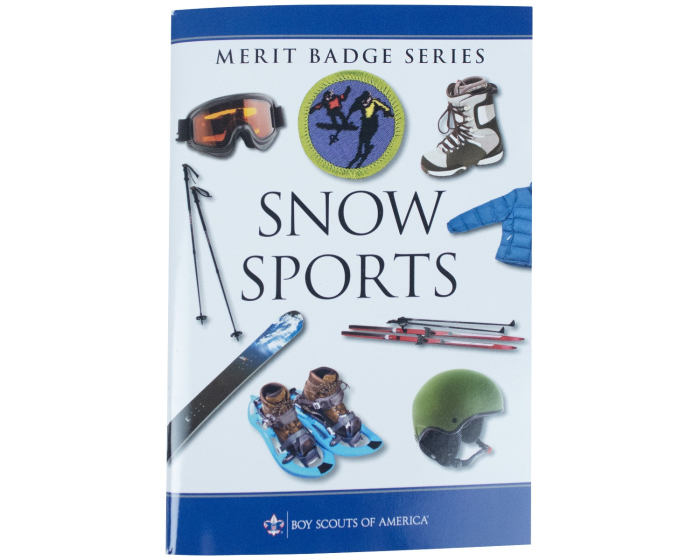 Snow sports merit badge workbook