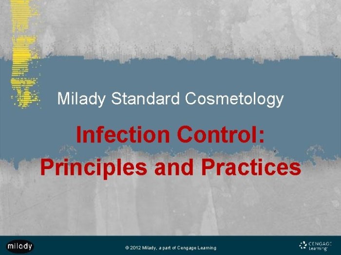 Milady infection control chapter 5