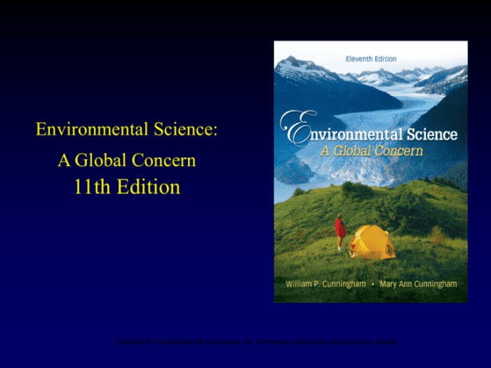 Environmental science a global concern 15th edition pdf