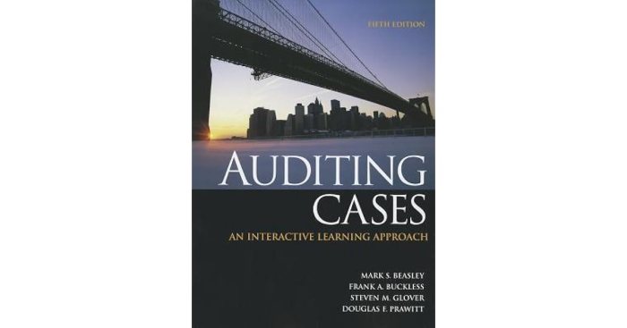 Auditing cases an interactive learning approach 7th edition