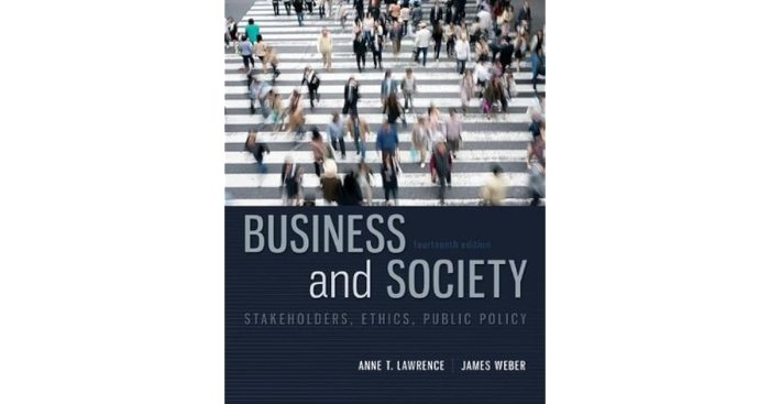 Business and society stakeholders ethics public policy 17th edition pdf